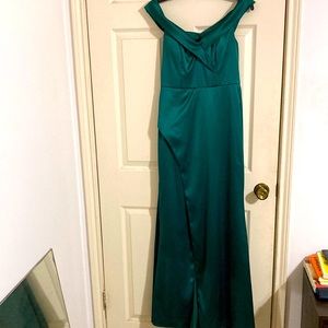 Full length ball gown